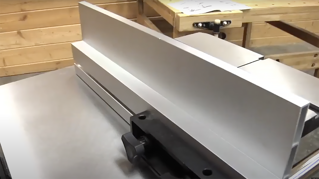 Часть 6 Установка параллельного упора